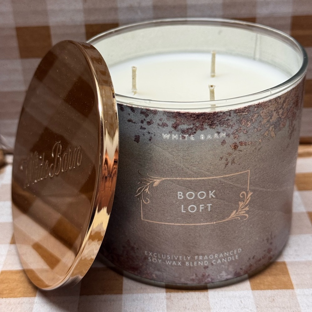 NEW B&BW Book Loft 3 wick candle